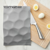 Gesigneerde Serie Gepersonaliseerde Golfbal Cadeau Theedoek (Quarter Fold)