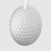 Gesigneerde Serie Golfbal Cadeaus Ornament (voorkant)