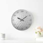 Gesigneerde Serie Golfbal Geschenken Grote Klok (Huis)
