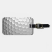 Gesigneerde serie golfbalcadeaus bagagelabel (Voorkant horizontaal)
