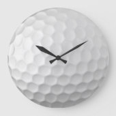 Gesigneerde serie golfbalcadeaus grote klok (Voorkant)