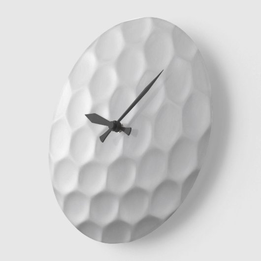 Gesigneerde serie golfbalcadeaus grote klok (Hoek)