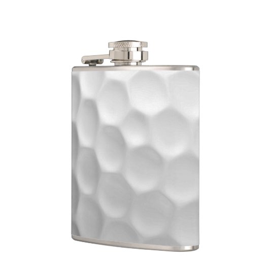 Gesigneerde serie golfbalcadeaus heupfles (Links)