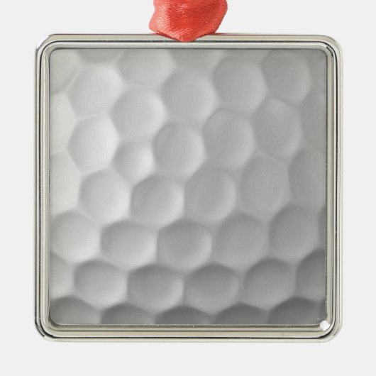 Gesigneerde serie golfbalcadeaus metalen ornament (Voorkant)