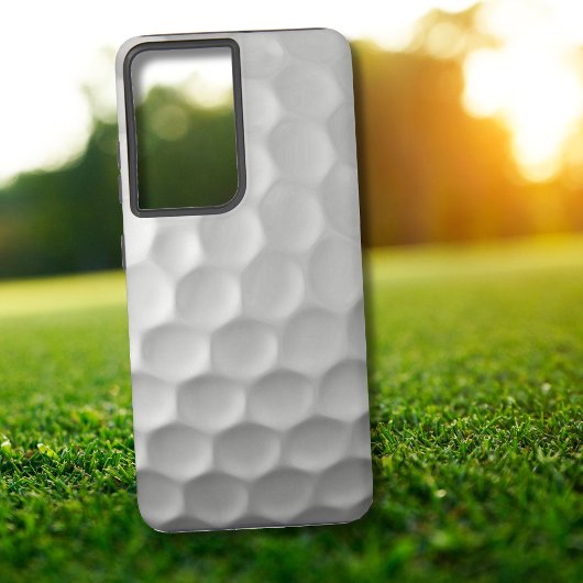 Gesigneerde serie golfbalcadeaus samsung galaxy hoesje