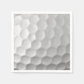 Gesigneerde serie golfbalcadeaus servetten (Voorkant)