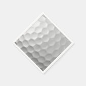 Gesigneerde serie golfbalcadeaus servetten (Hoek)