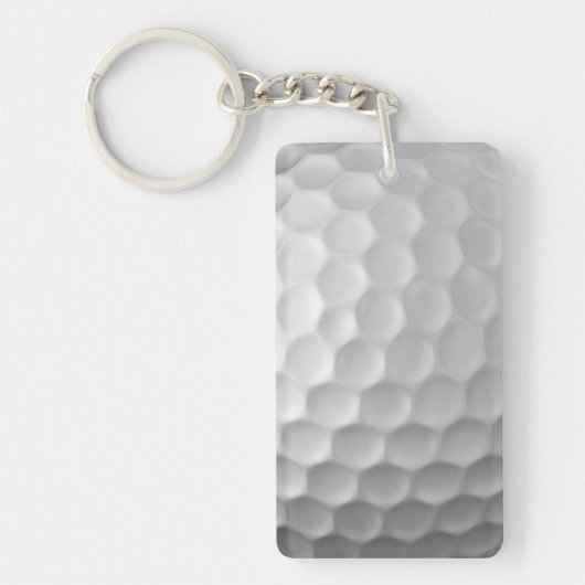 Gesigneerde serie golfbalcadeaus sleutelhanger (Voorkant)