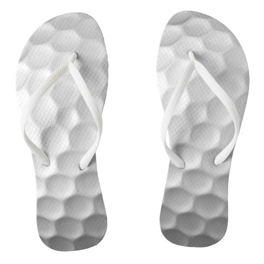 Gesigneerde serie golfbalcadeaus teenslippers (Voetbed)