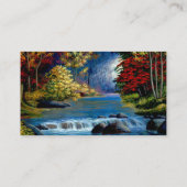 Gesilde mysterieuze Bossen en rivierVisitekaartje Visitekaartje (Achterkant)
