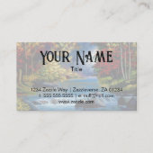 Gesilde mysterieuze Bossen en rivierVisitekaartje Visitekaartje (Voorkant)