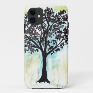gesilhoueteerde boom Case-Mate iPhone case