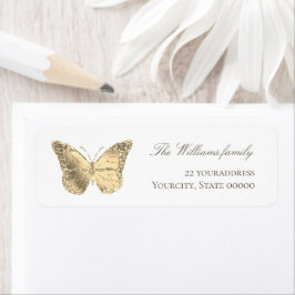 gesimuleerd folieetiket etiket