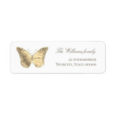 gesimuleerd folieetiket etiket (Voorkant)