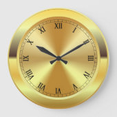 Gesimuleerd goud grote klok (Voorkant)