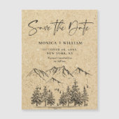 Gesimuleerd Kraft Paper bewaart de Datum Magnetisc (Voorkant)