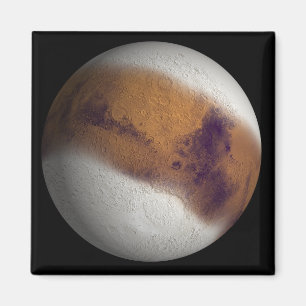 Gesimuleerd uitzicht van Mars Magneet