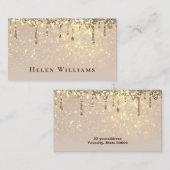 gesimuleerd visitekaartje (Voorkant / Achterkant)