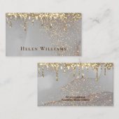 gesimuleerd visitekaartje voor vonkontwerp (Voorkant / Achterkant)