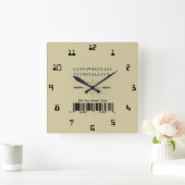 Gesimuleerde 500 jaar atoomenergie vierkante klok (Huis)