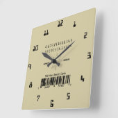 Gesimuleerde 500 jaar atoomenergie vierkante klok (Hoek)