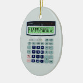 Gesimuleerde calculator keramisch ornament (Links)