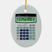 Gesimuleerde calculator keramisch ornament (Voorkant)