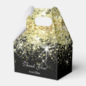 gesimuleerde chunky glitter bedankdoosjes (Voorkant Zijde)