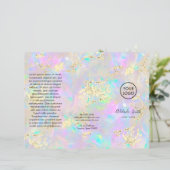 gesimuleerde chunky glitter op opal brochure (Staand voorkant)