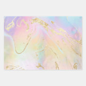 gesimuleerde folie details abstract elegant inpakpapier vel (Voorkant 3)