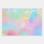 gesimuleerde folie details abstract elegant inpakpapier vel (Voorkant)