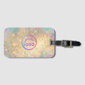 gesimuleerde glans bagagelabel (Voorkant (horizontaal))