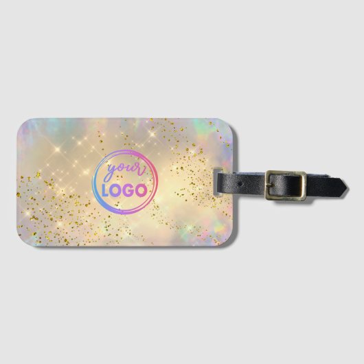 gesimuleerde glans bagagelabel (Voorkant (horizontaal))