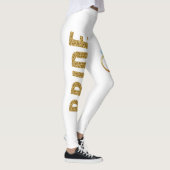 Gesimuleerde Glitter BRIDE leggings met Ring (Rechts)