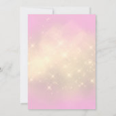 gesimuleerde glitter vlinder dank u kaart (Achterkant)