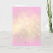 gesimuleerde glitters vlinder bedankkaart kaart (Achterkant)
