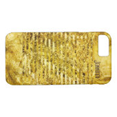 Gesimuleerde gouden folie papier glanzend geperson Case-Mate iPhone case (Achterkant (Horizontaal))