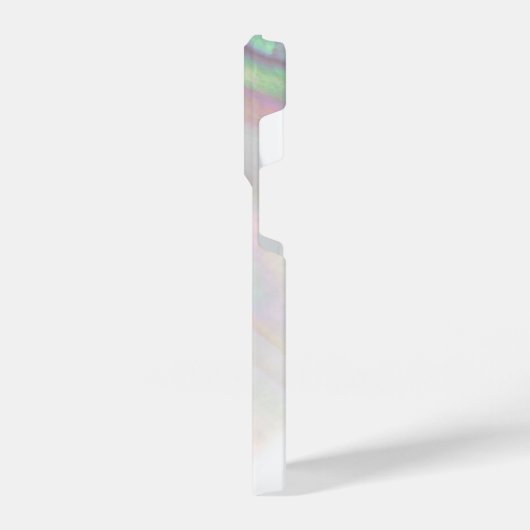 gesimuleerde iriserende schaal iPhone hoesje (Linkerkant)