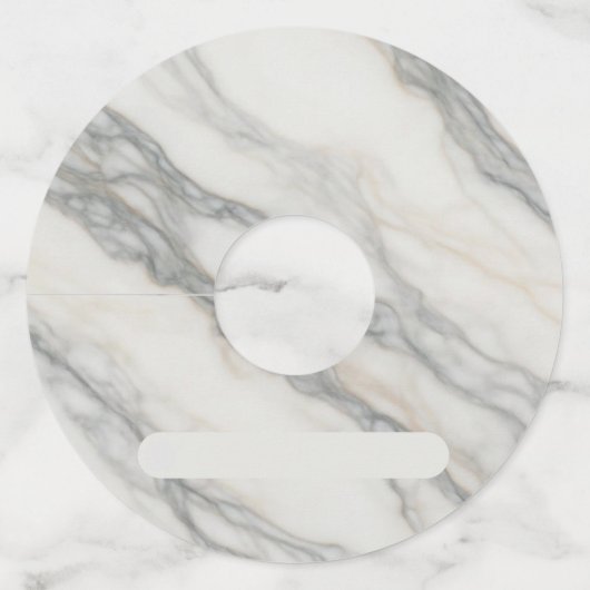 Gesimuleerde Mable Print Wijn Glas Labels (Voorkant)