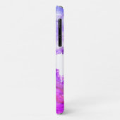 Gesimuleerde marmer Granite Paars Blue Case-Mate iPhone Case (Achterkant/links)