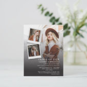 Geslaagd 4 Foto's Open Huis 2024 Afstudeerder Kaart (Staand voorkant)