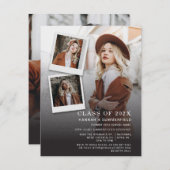 Geslaagd 4 Foto's Open Huis 2024 Afstudeerder Kaart (Voorkant / Achterkant)