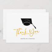 Geslaagd Cap 2024 Afstudeerder Script Bedankkaart (Voorkant / Achterkant)