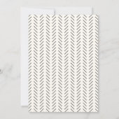 Geslaagd Cap Ivory 1 Foto Afstuderen Aankondiging (Achterkant)