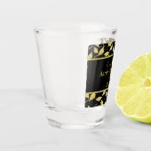 Geslaagd Caps Gefeliciteerd Black & Gold Party Shot Glas (Links)