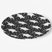 Geslaagd deksel servetten papieren bordje (Gekanteld)