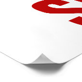 Geslaagd Football Motivatie Inspirerend Poster (Hoek)