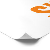 Geslaagd Football Motivatie Inspirerend Poster (Hoek)