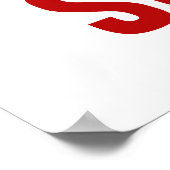 Geslaagd Football Motivatie Inspirerend Poster (Hoek)