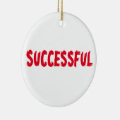 geslaagd keramisch ornament (Rechts)